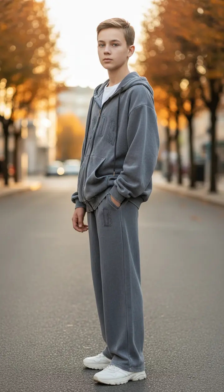 Костюм NEDM, сірий, 2